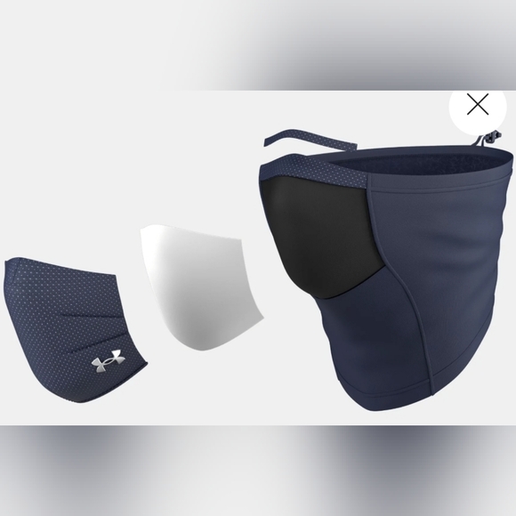 Under Armour Fleece gaiter Neck Warmer 1369735-410 - Neck Warmer nvy - Picture 6 of 6